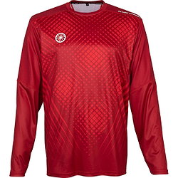 Indian Maharadja Jaipur Goalie Tee Ls Kinderen - Rood
