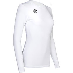 Indian Maharadja Longsleeve Damen - Weiß