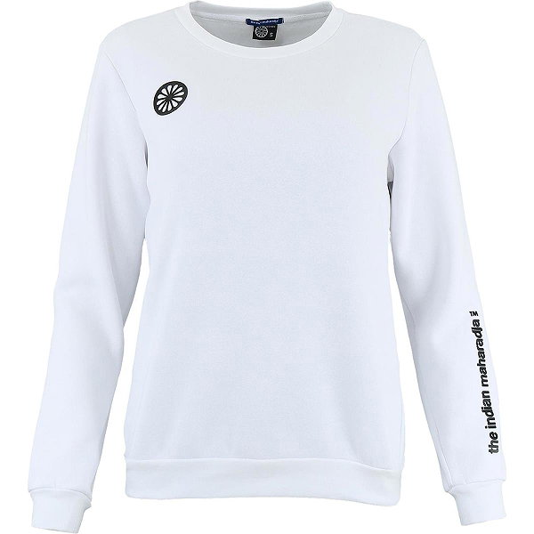 Indian Maharadja Classic Crew Sweater Femmes - Blanc