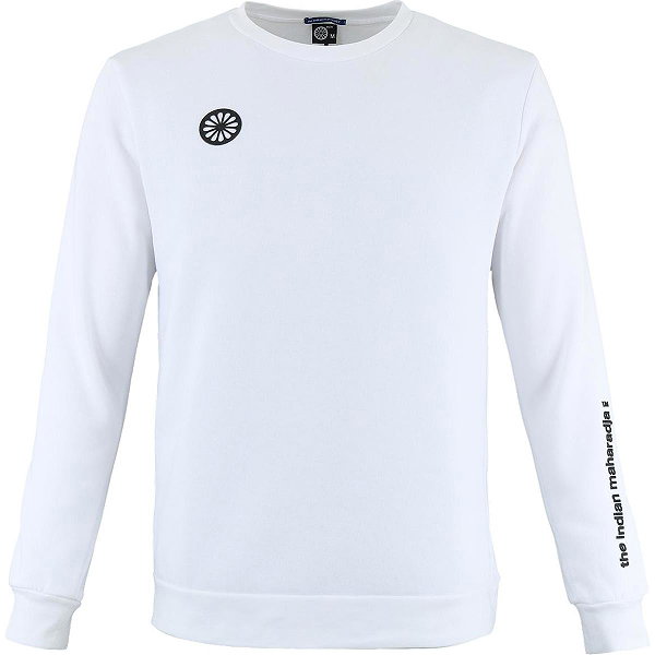 Indian Maharadja Classic Crew Sweater Hommes - Blanc