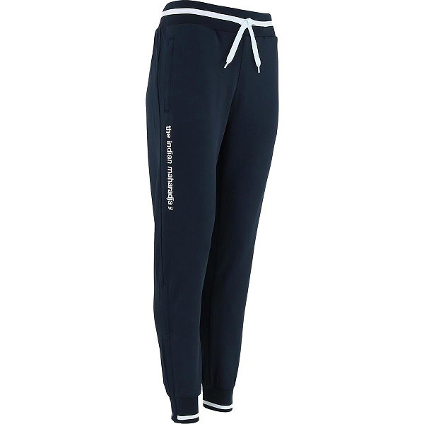 Indian Maharadja Knitted Pant X-Long Femmes - Marine