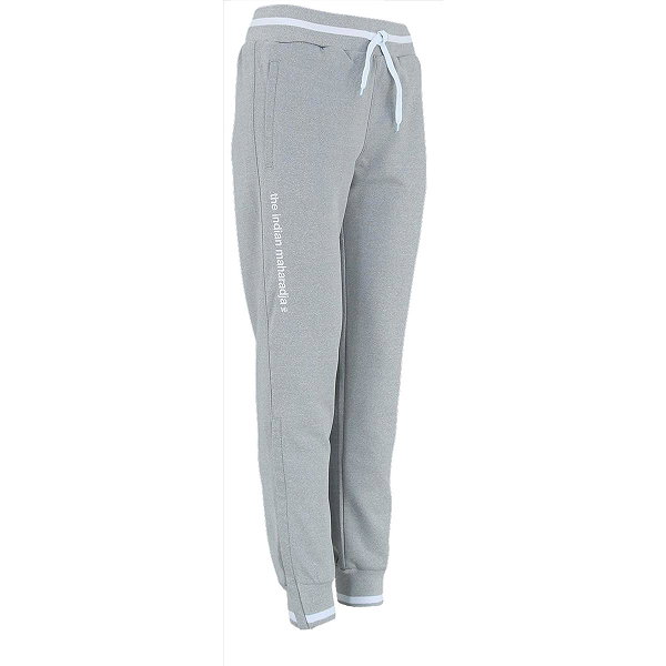 Indian Maharadja Knitted Pant X-Long Femmes - Gris