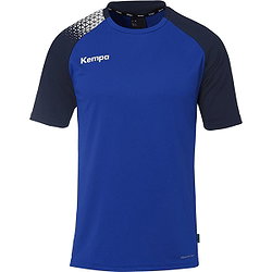 Kempa Ambition 28 Maillot Manches Courtes Hommes - Royal / Marine