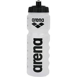 Arena Trinkflasche - Transparent / Schwarz / Weiß
