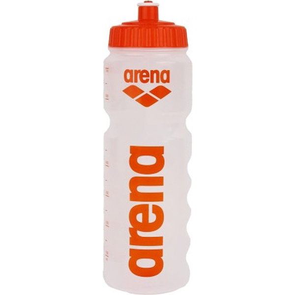 Arena Trinkflasche - Transparent / Orange