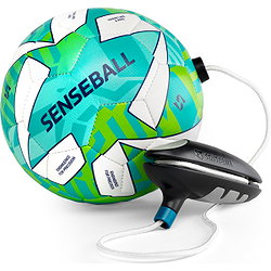 Senseball Fussball - Weiß / Grün