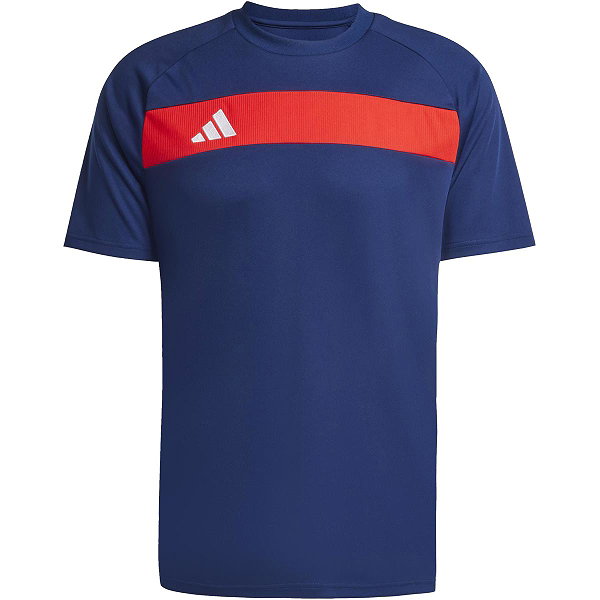 Adidas Tiro 25 Maillot Manches Courtes Hommes - Marine / Rouge