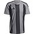 Adidas Striped 24 Maillot À Manches Courtes Hommes - Gris / Noir