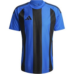 Adidas Striped 24 Maillot À Manches Courtes Hommes - Royal / Noir