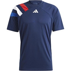 Adidas Fortore 23 Maillot Manches Courtes Hommes - Navy / Rouge / Blanc / Royal