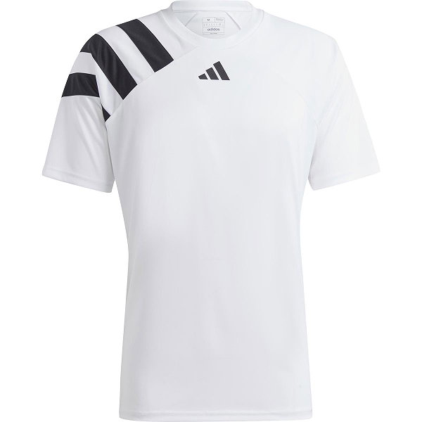 Adidas Fortore 23 Maillot Manches Courtes Hommes - Blanc / Noir