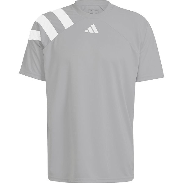 Adidas Fortore 23 Maillot Manches Courtes Hommes - Gris / Blanc