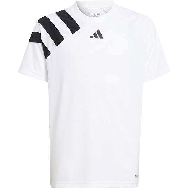 Adidas Fortore 23 Maillot Manches Courtes Enfants - Blanc / Noir