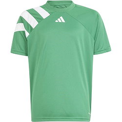 Adidas Fortore 23 Maillot Manches Courtes Enfants - Vert / Blanc