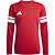 Adidas Squadra 25 Voetbalshirt Lange Mouw Heren - Rood / Wit