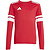 Adidas Squadra 25 Trikot Langarm Kinder - Rot / Weiß