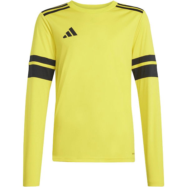 Adidas Squadra 25 Maillot À Manches Longues Enfants - Jaune / Noir