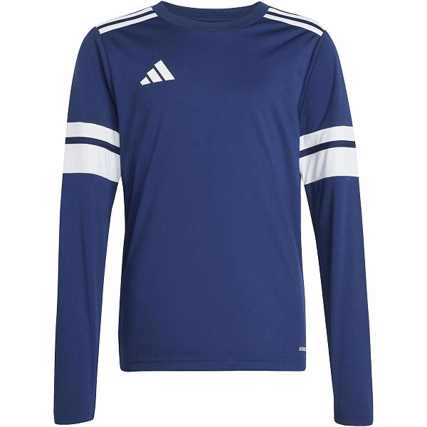 Adidas Squadra 25 Maillot À Manches Longues Enfants - Navy / Blanc
