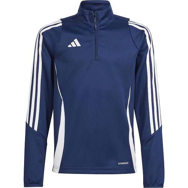Adidas Tiro 24 Ziptop Kinderen - Navy / Wit