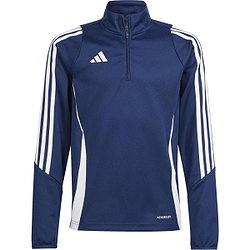 Adidas Tiro 24 Ziptop Enfants - Navy / Blanc
