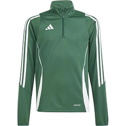Adidas Tiro 24 Ziptop Enfants - Vert / Blanc