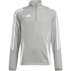 Adidas Tiro 24 Ziptop Enfants - Gris / Blanc