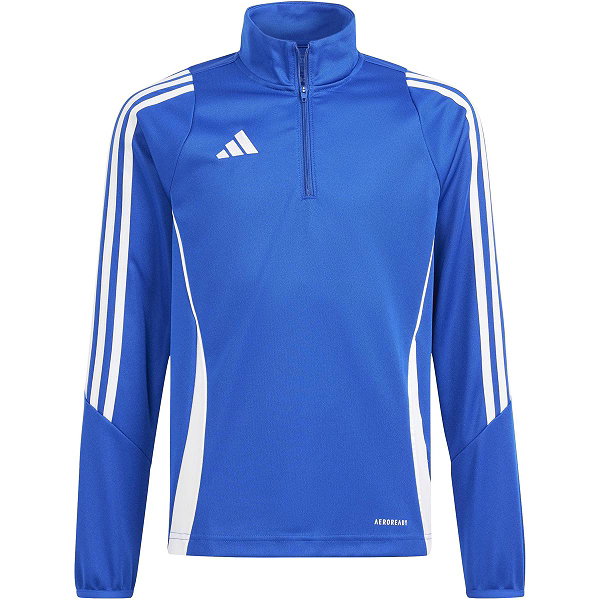 Adidas Tiro 24 Ziptop Enfants - Royal / Blanc