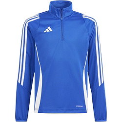 Adidas Tiro 24 Ziptop Enfants - Royal / Blanc