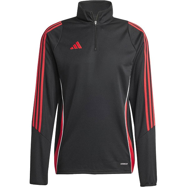Adidas Tiro 24 Ziptop Hommes - Noir / Rouge