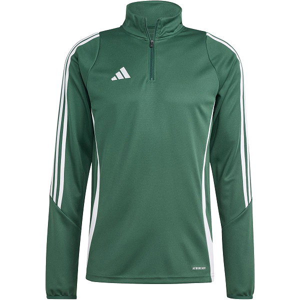 Adidas Tiro 24 Ziptop Heren - Groen / Wit