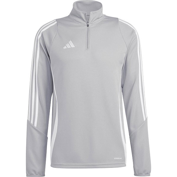 Adidas Tiro 24 Ziptop Hommes - Gris / Blanc