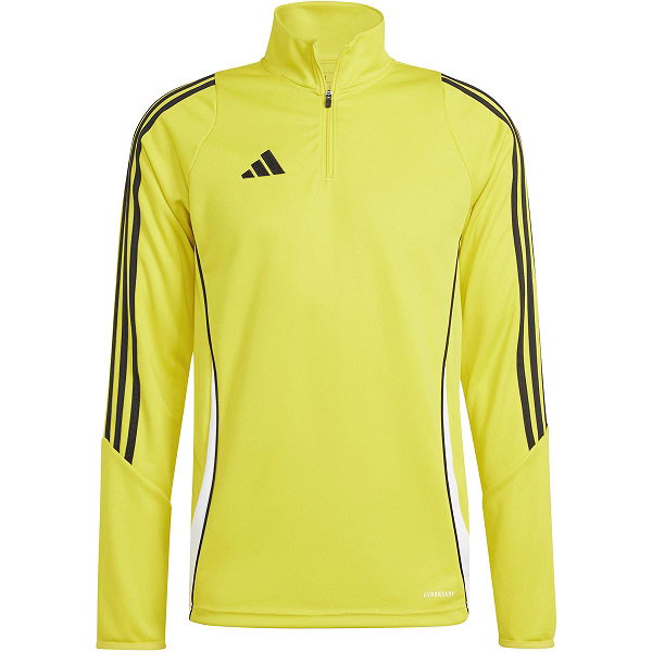 Adidas Tiro 24 Ziptop Heren - Geel / Zwart