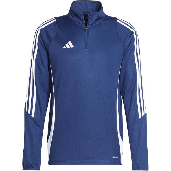 Adidas Tiro 24 Ziptop Heren - Navy / Wit