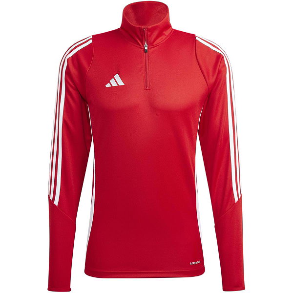 Adidas Tiro 24 Ziptop Heren - Rood / Wit