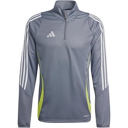 Adidas Tiro 24 Ziptop Hommes - Gris / Blanc / Vert