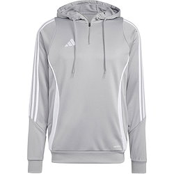 Adidas Tiro 24 Ziptop À Capuche Hommes - Gris / Blanc