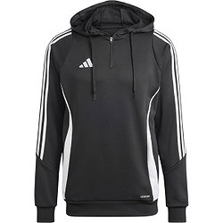 Adidas Tiro 24 Ziptop À Capuche Hommes - Noir / Blanc