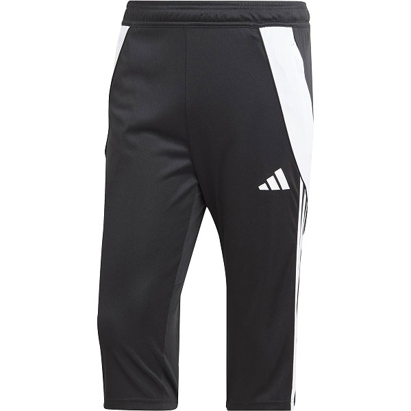 Adidas Tiro 24 Pantalon D‘Entraînement 3/4 Hommes - Noir / Blanc