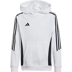 Adidas Tiro 24 Sweater Met Kap Kinderen - Wit / Zwart