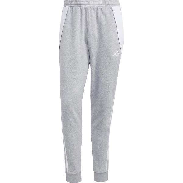 Adidas Tiro 24 Sweatbroek Heren - Lichtgrijs Gemeleerd / Wit
