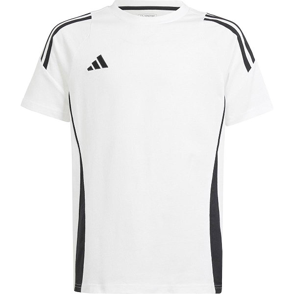 Adidas Tiro 24 Sweat-Shirt Enfants - Blanc / Noir