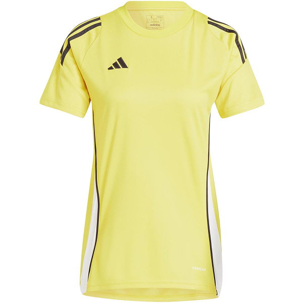 Adidas Tiro 24 T-Shirt Femmes - Jaune / Noir