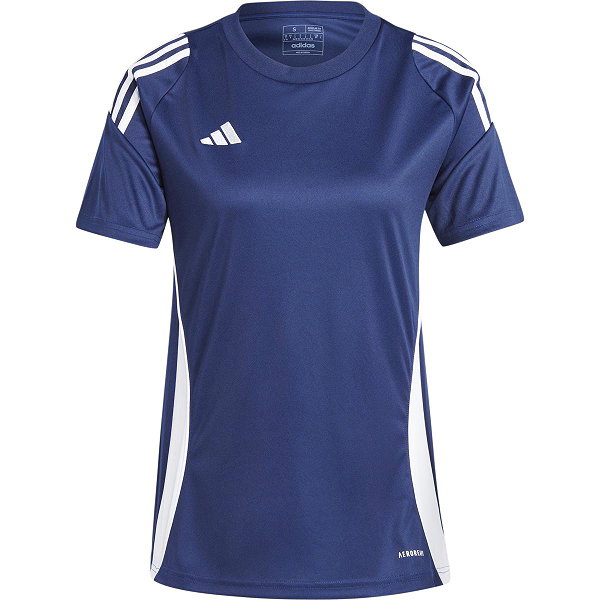 Adidas Tiro 24 T-Shirt Damen - Navy / Weiß