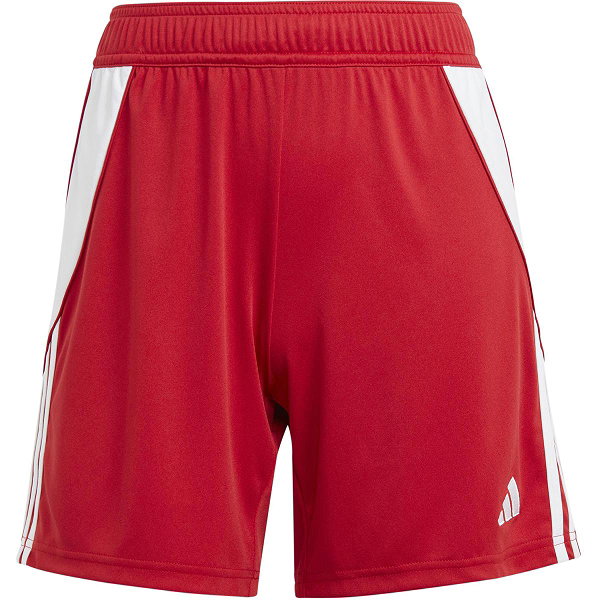 Adidas Tiro 24 Short Femmes - Rouge / Blanc