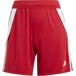Adidas Tiro 24 Shorts Damen - Rot / Weiß