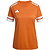 Adidas Squadra 25 Maillot Manches Courtes Femmes - Orange / Blanc