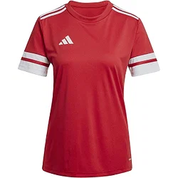 Adidas Squadra 25 Maillot Manches Courtes Femmes - Rouge / Blanc