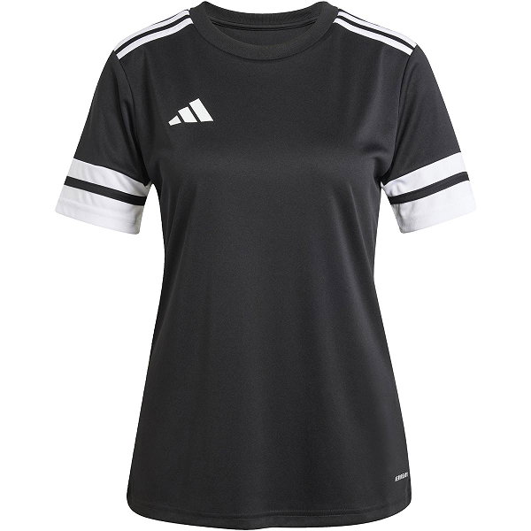 Adidas Squadra 25 Maillot Manches Courtes Femmes - Noir / Blanc