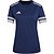 Adidas Squadra 25 Maillot Manches Courtes Femmes - Navy / Blanc