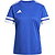 Adidas Squadra 25 Maillot Manches Courtes Femmes - Royal / Blanc